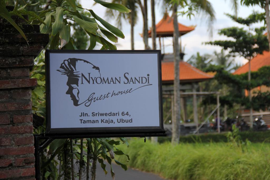 Nyoman Sandi Guest House Ubud Eksteriør bilde